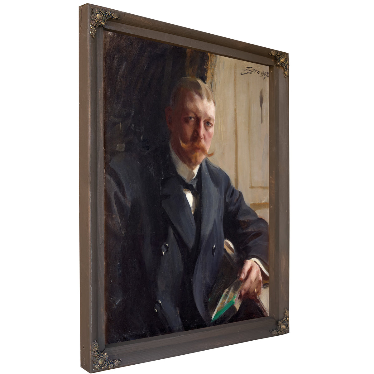 Portrait Franz Heiss 1902 By Anders Zorn