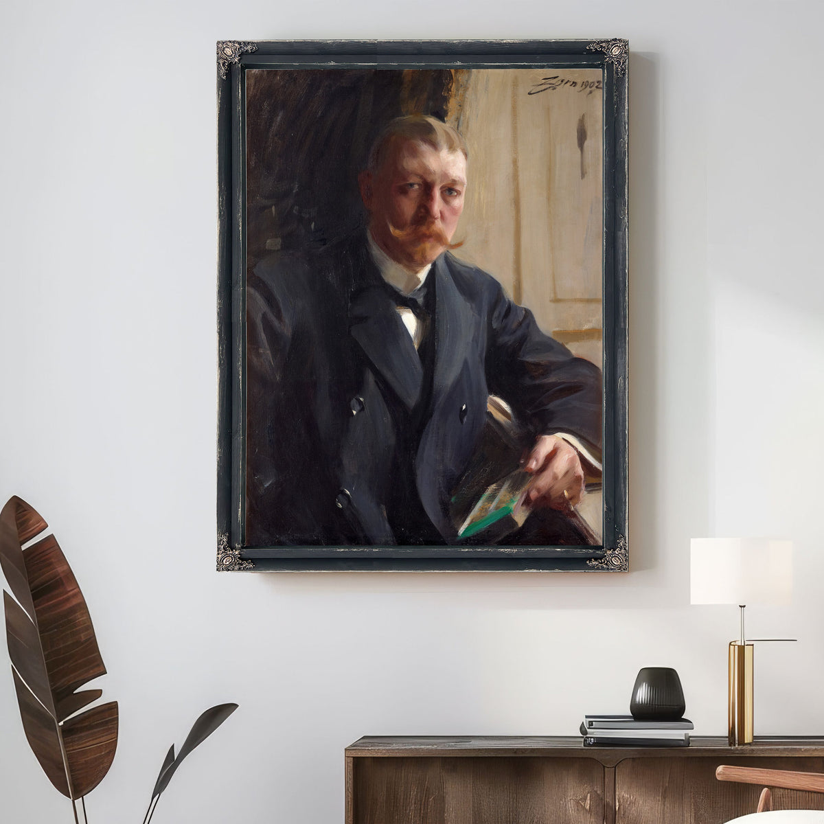 Portrait Franz Heiss 1902 By Anders Zorn