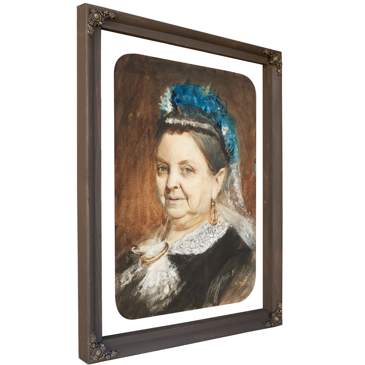 Portrait Older Lady 1881 By Anders Zorn