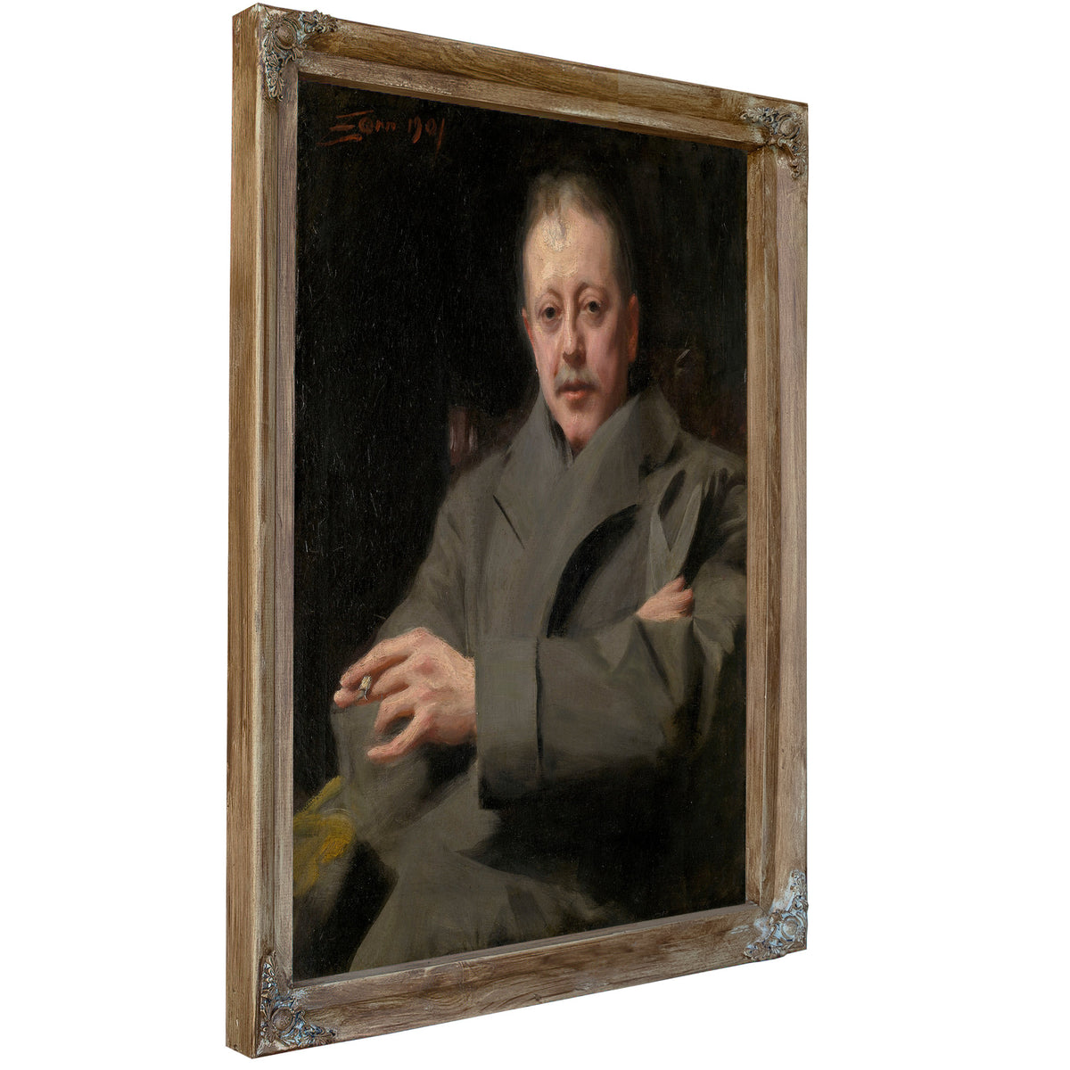 Portrait Study a Man 1901 By Anders Zorn