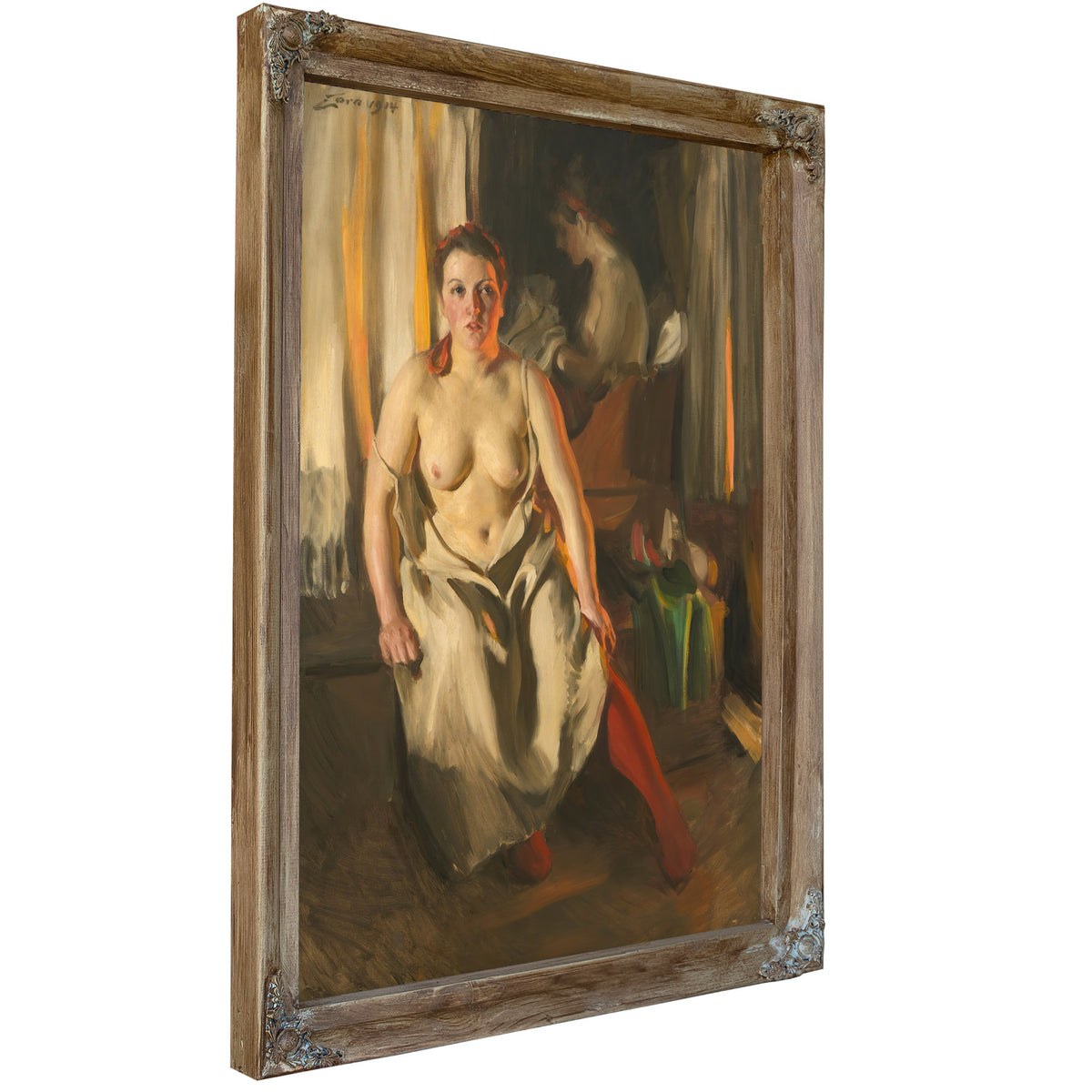 Red Stockings 1914 By Anders Zorn
