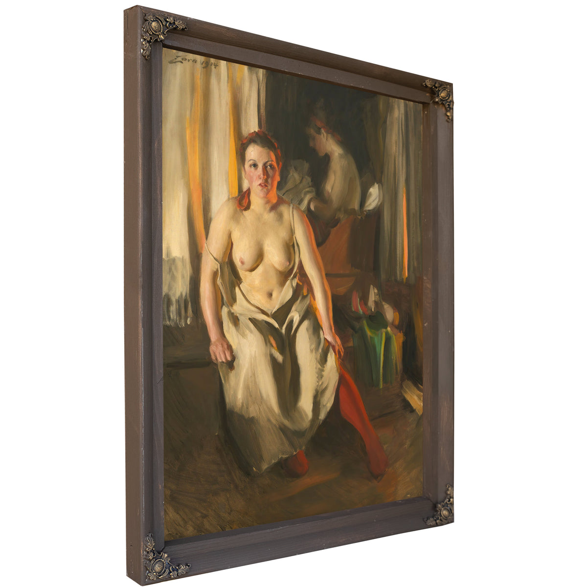 Red Stockings 1914 By Anders Zorn