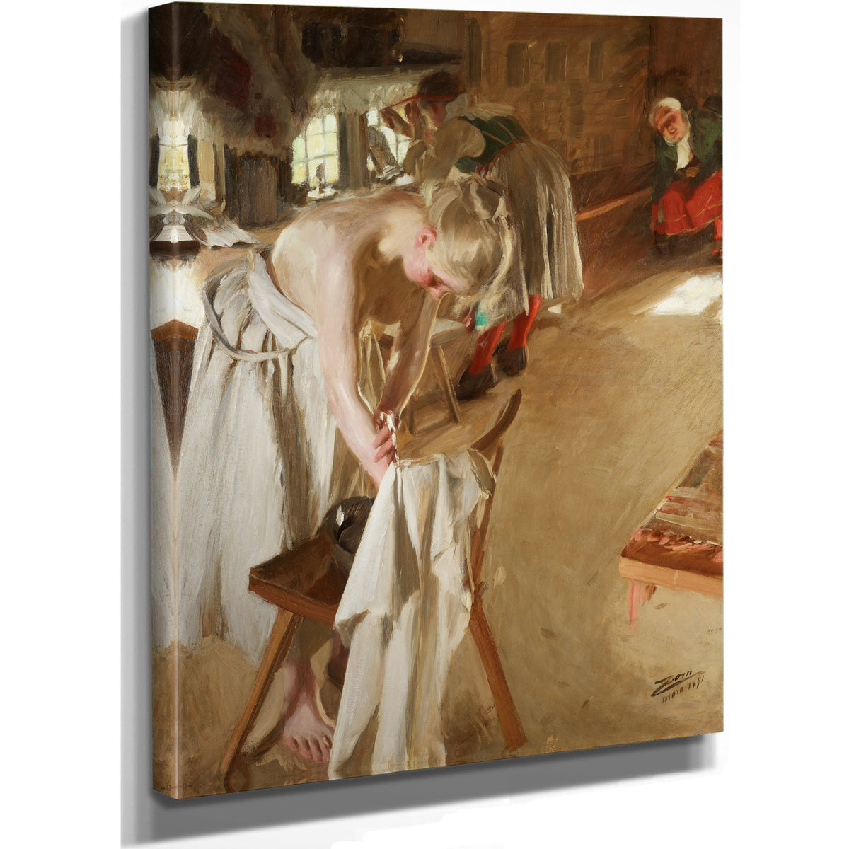 Soendagsmorgon By Anders Zorn