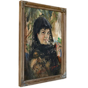 Spanish Lady Black Mantilla 1882 By Anders Zorn