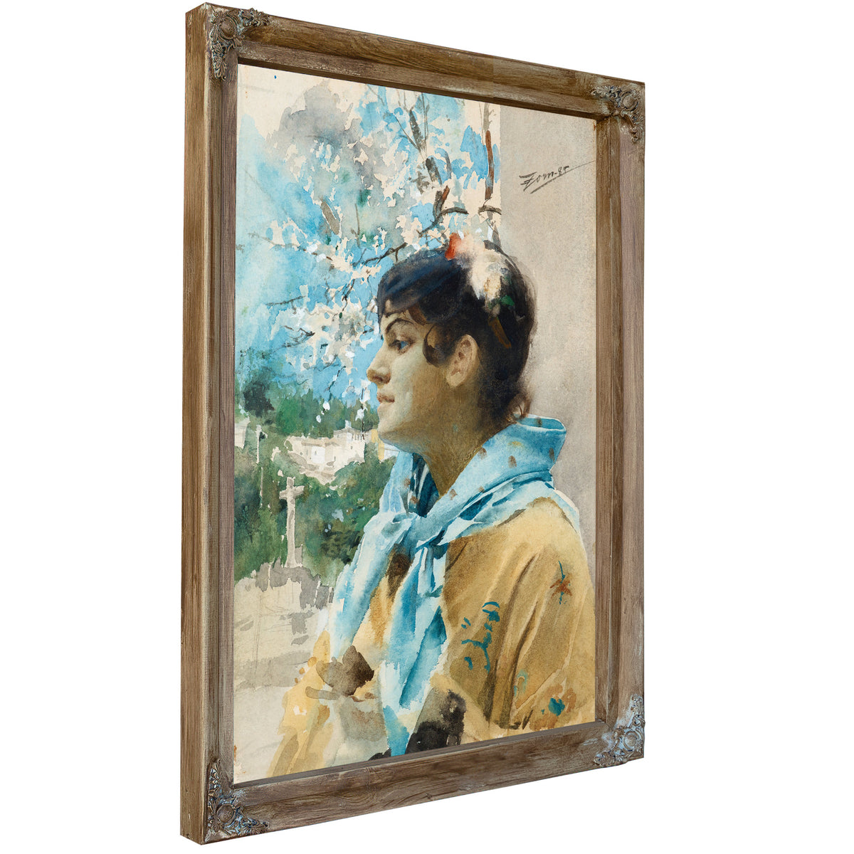 Spanjorska I Profil I 1885 By Anders Zorn