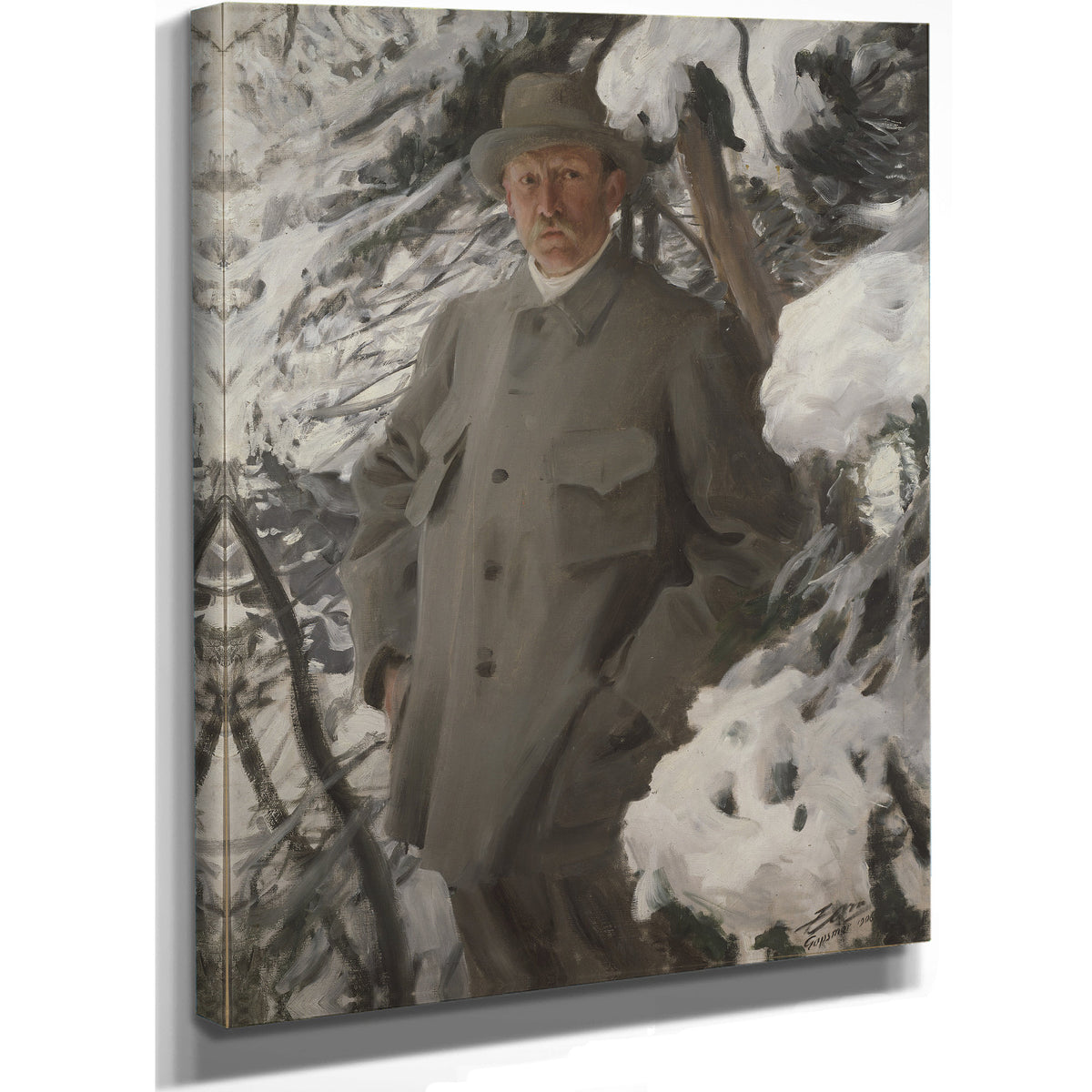The Painter Bruno Liljefors By Anders Zorn