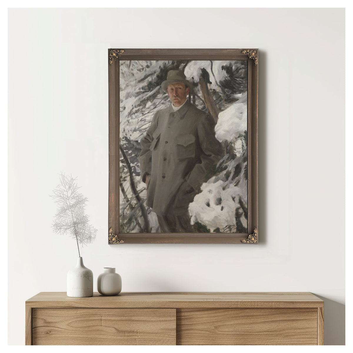 The Painter Bruno Liljefors By Anders Zorn