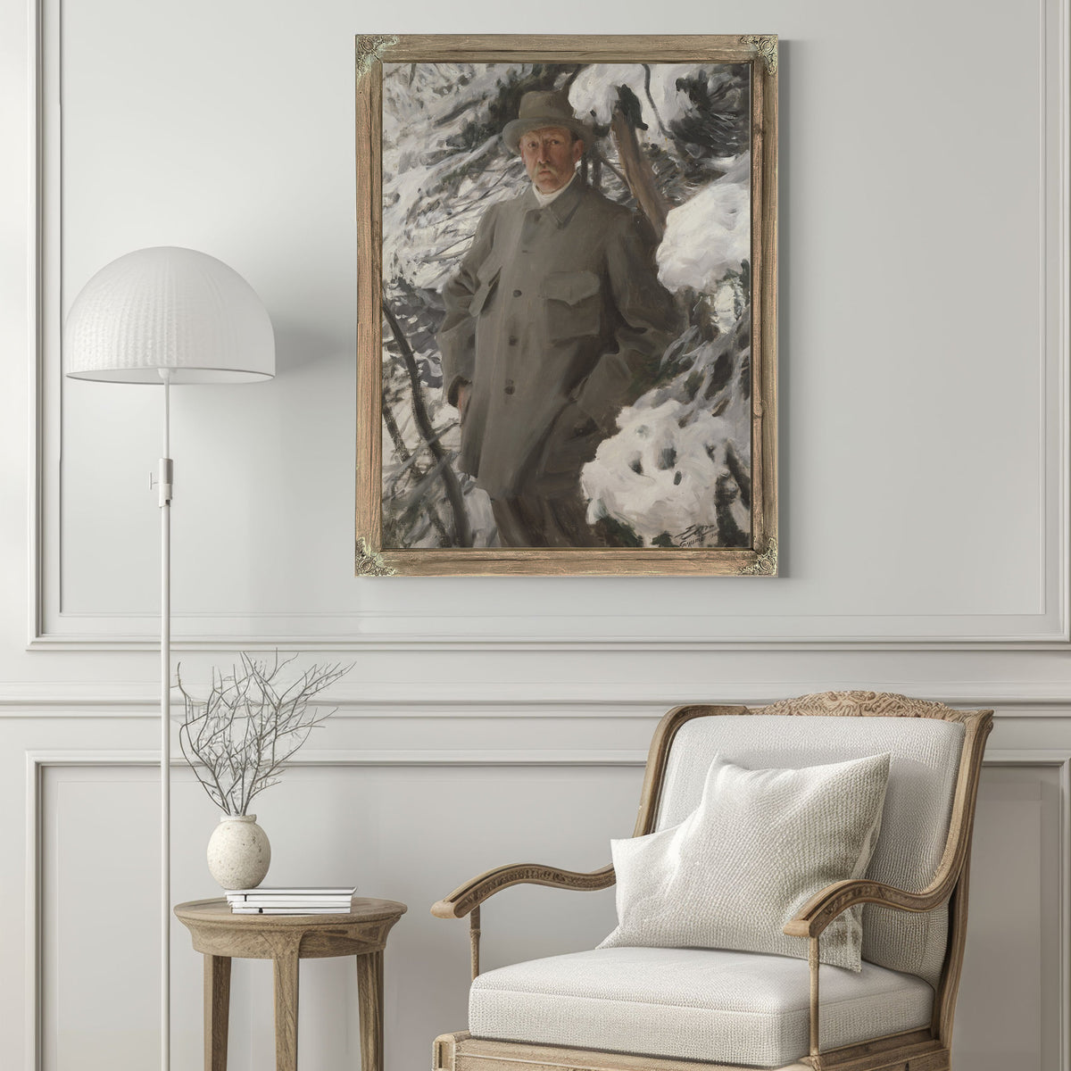 The Painter Bruno Liljefors By Anders Zorn