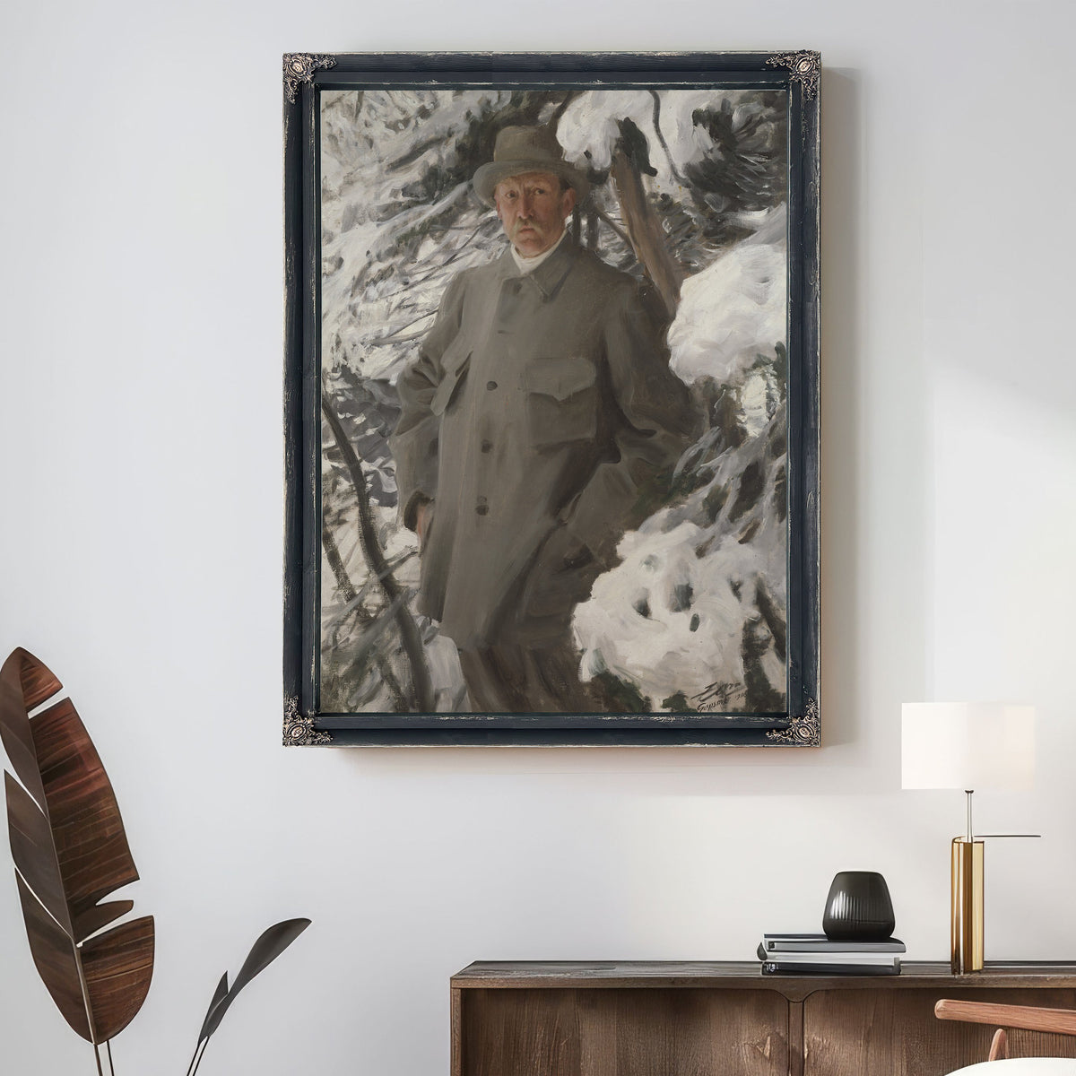 The Painter Bruno Liljefors By Anders Zorn