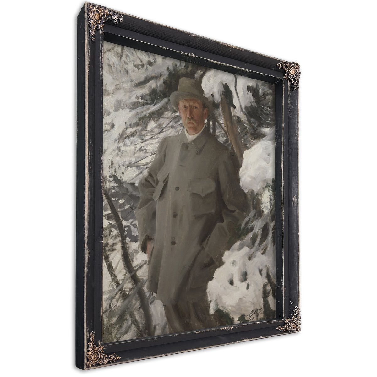 The Painter Bruno Liljefors By Anders Zorn