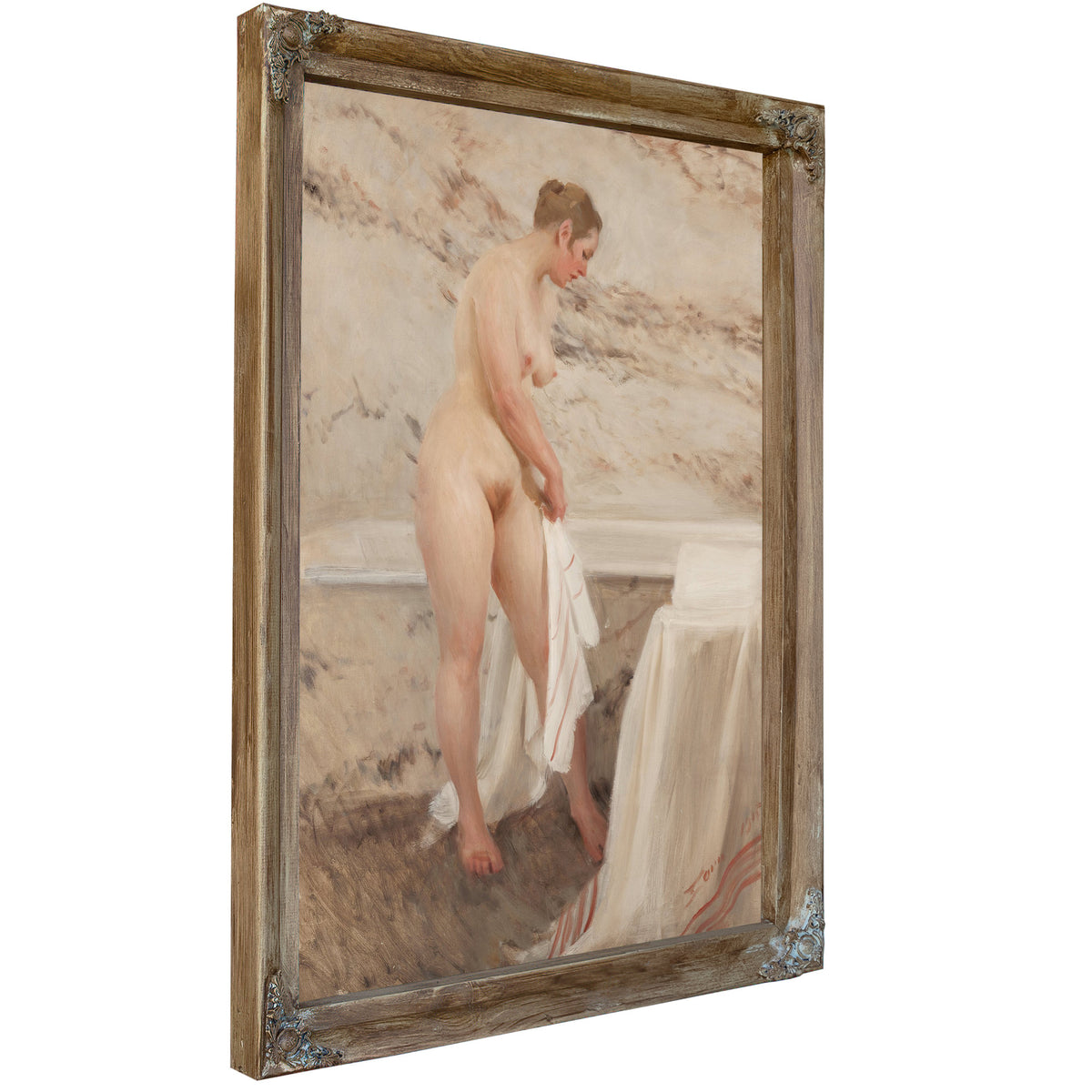 Vid Badkaret 1915 By Anders Zorn