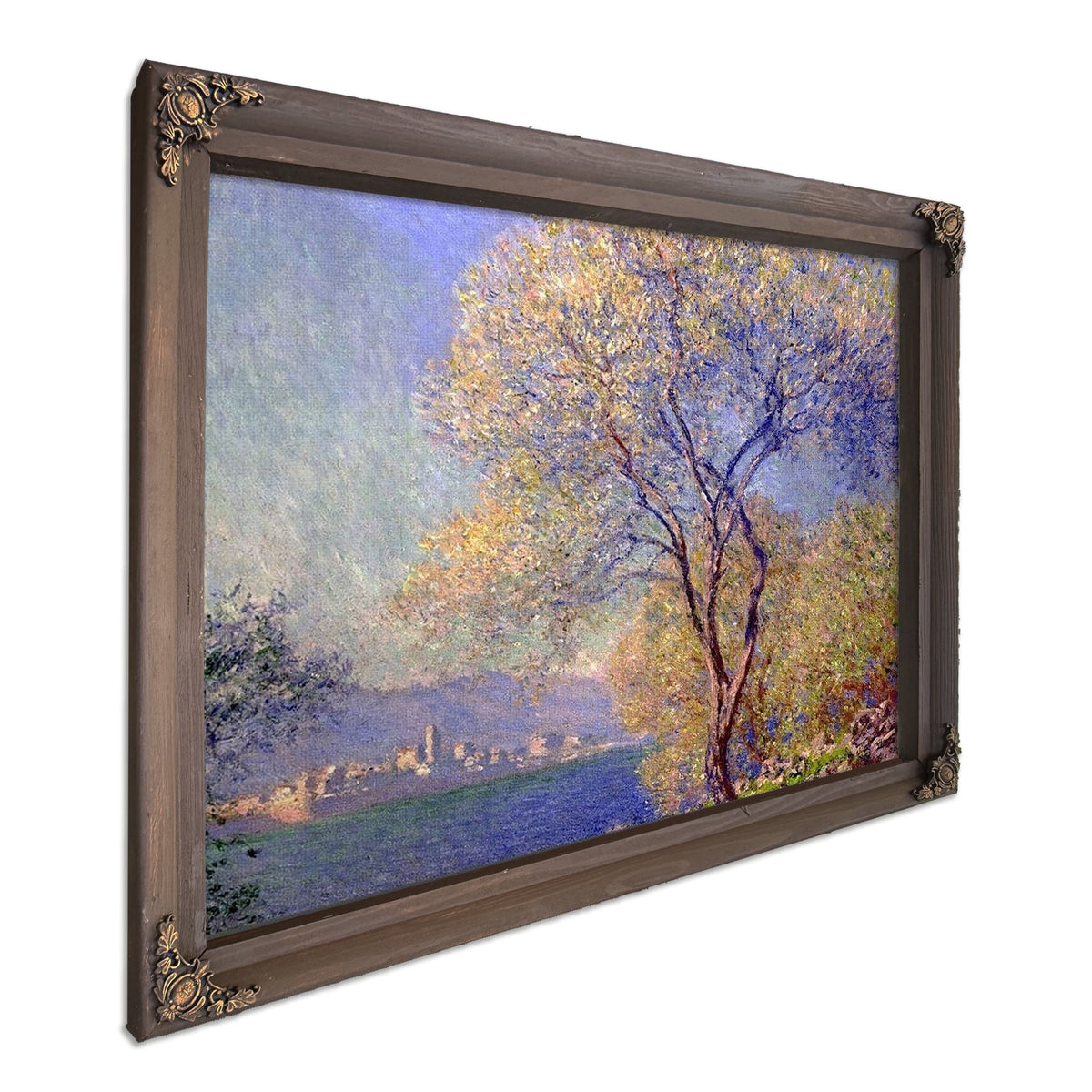 Antibes Seen From La Salis By Claude Monet
