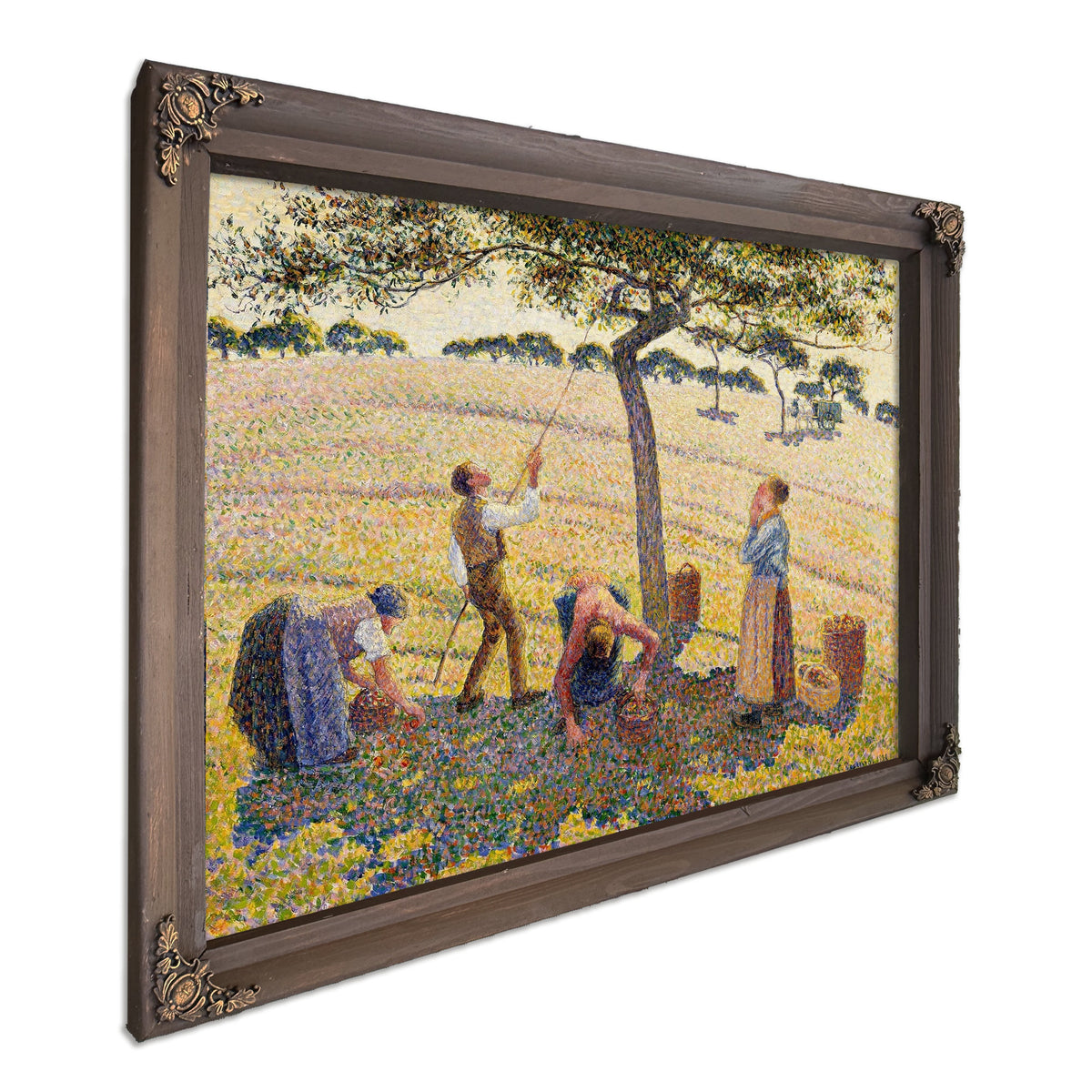 Apple Harvest by Camille Pissarro
