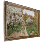 Apple Trees In Blossom By Claude Monet