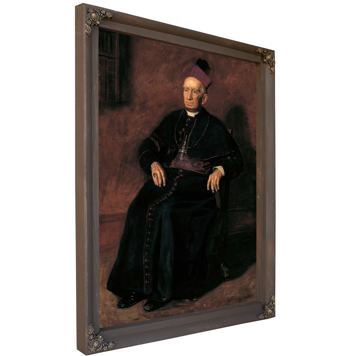 Archbishop William Henry Elder by Thomas Eakins