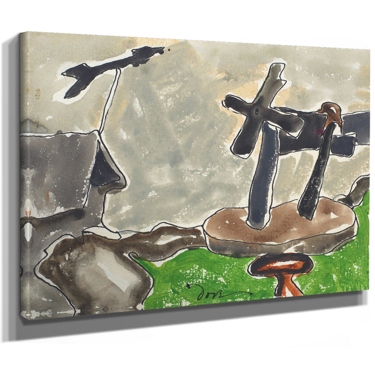 Landscape Weather Vane 1935 By Arthur Dove