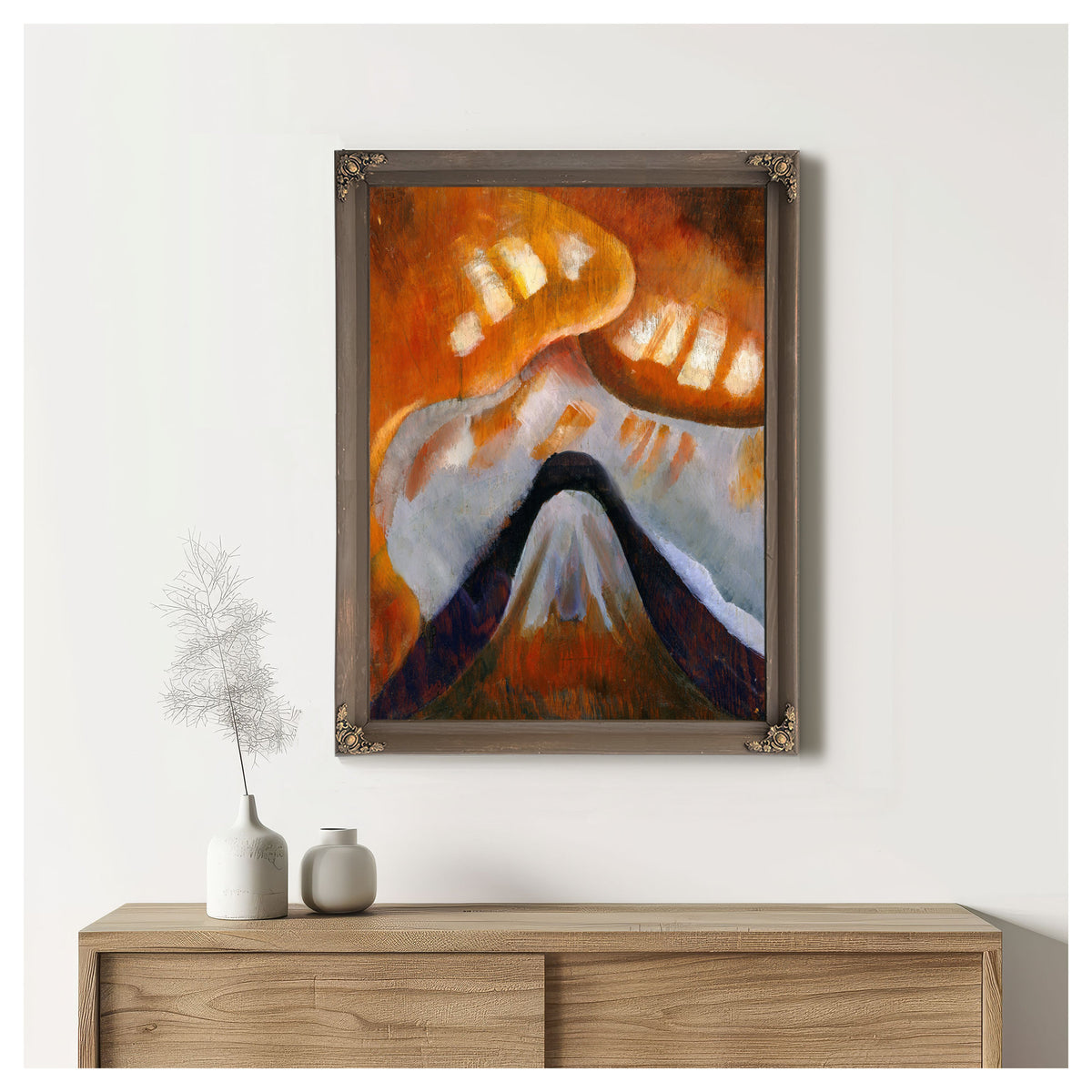 Mountain Sky Circa 1925 By Arthur Dove