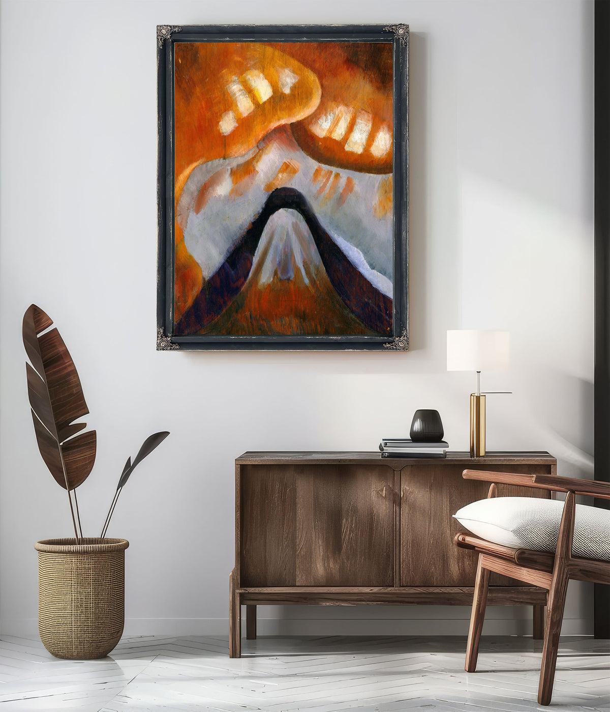 Mountain Sky Circa 1925 By Arthur Dove