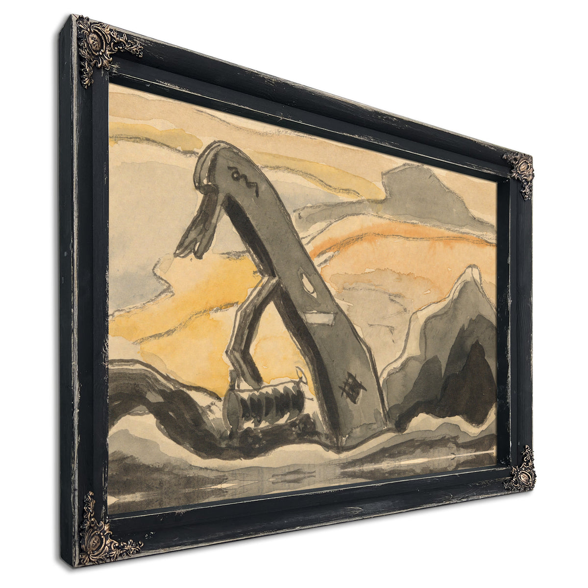 Steam Shovelport Washington 1931 By Arthur Dove