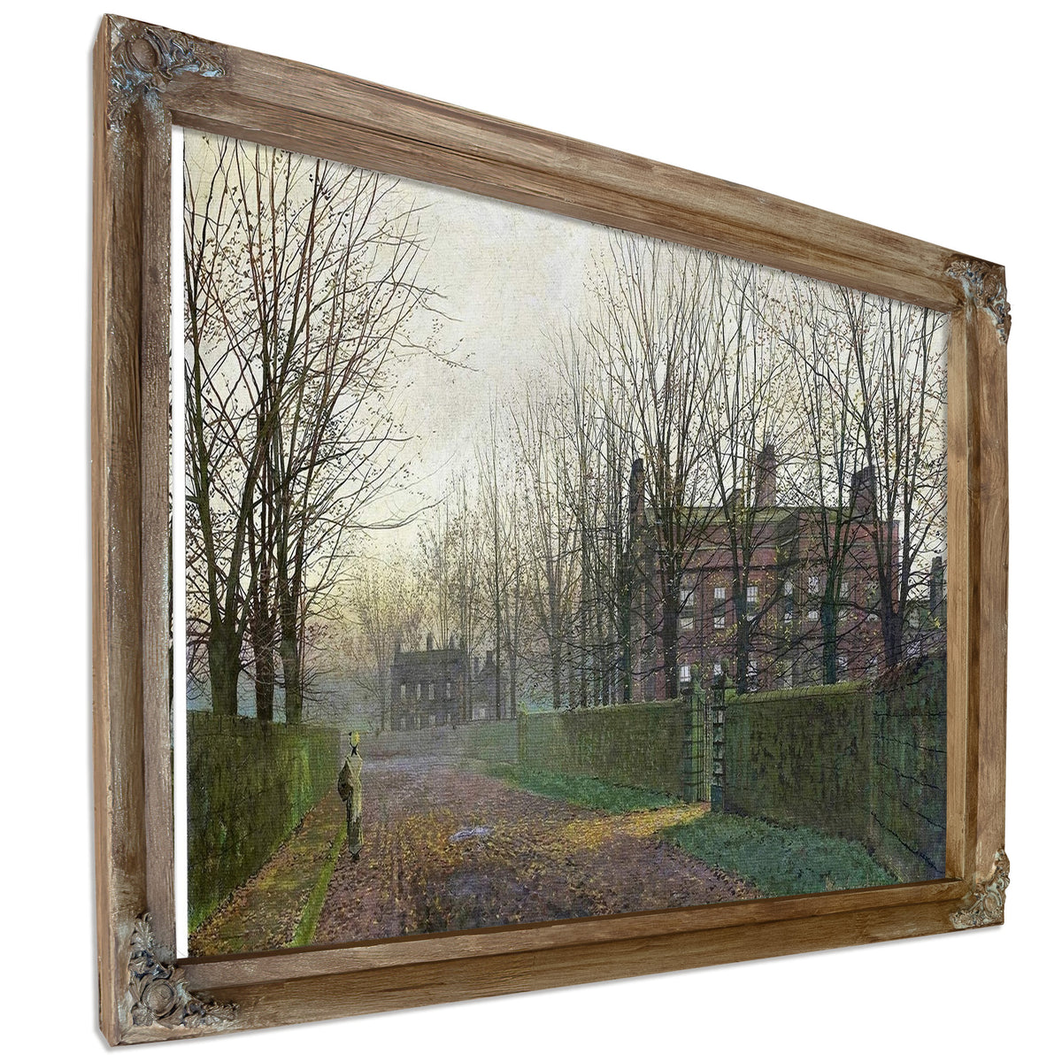 Autumn Afterglow Painting John Atkinson Grimshaw Canvas Art