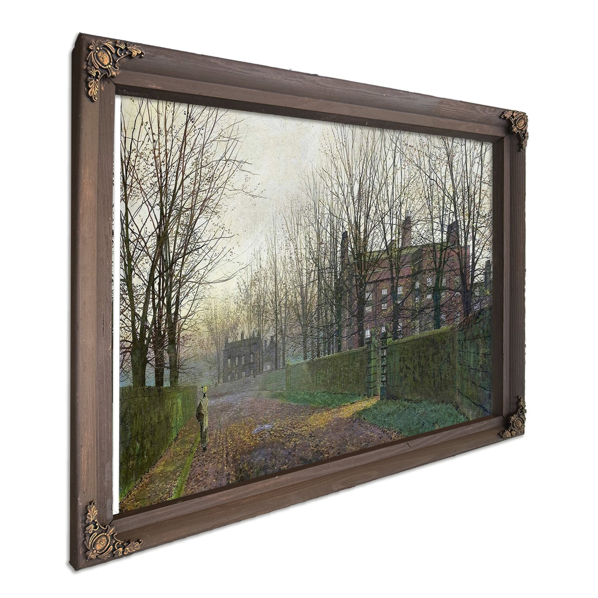 Autumn Afterglow Painting John Atkinson Grimshaw Canvas Art