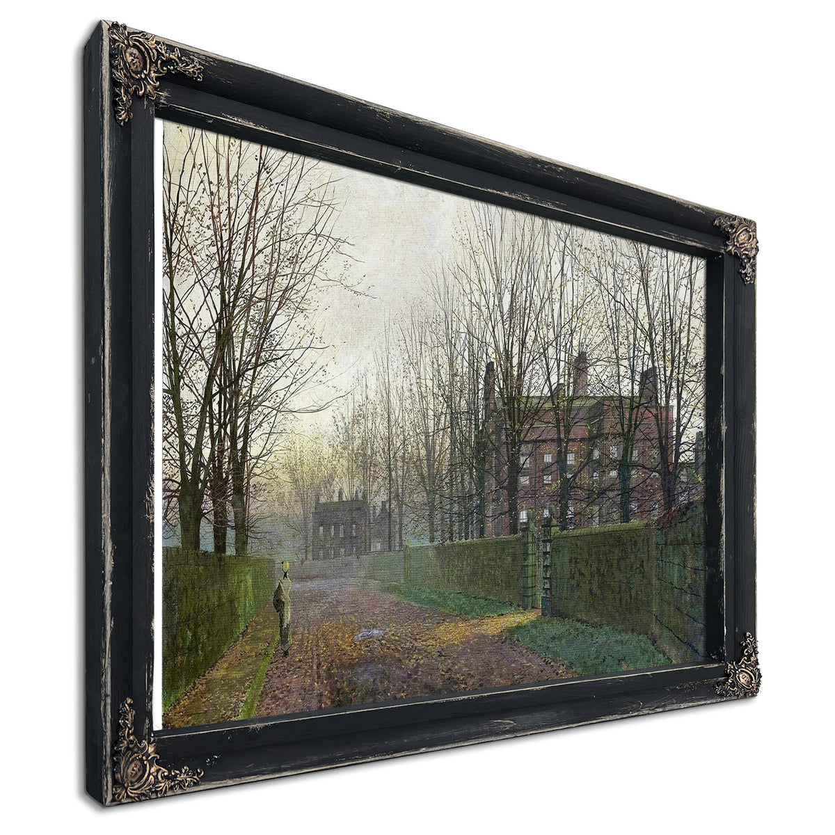 Autumn Afterglow Painting John Atkinson Grimshaw Canvas Art