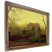 Autumn Morning Painting John Atkinson Grimshaw Canvas Art