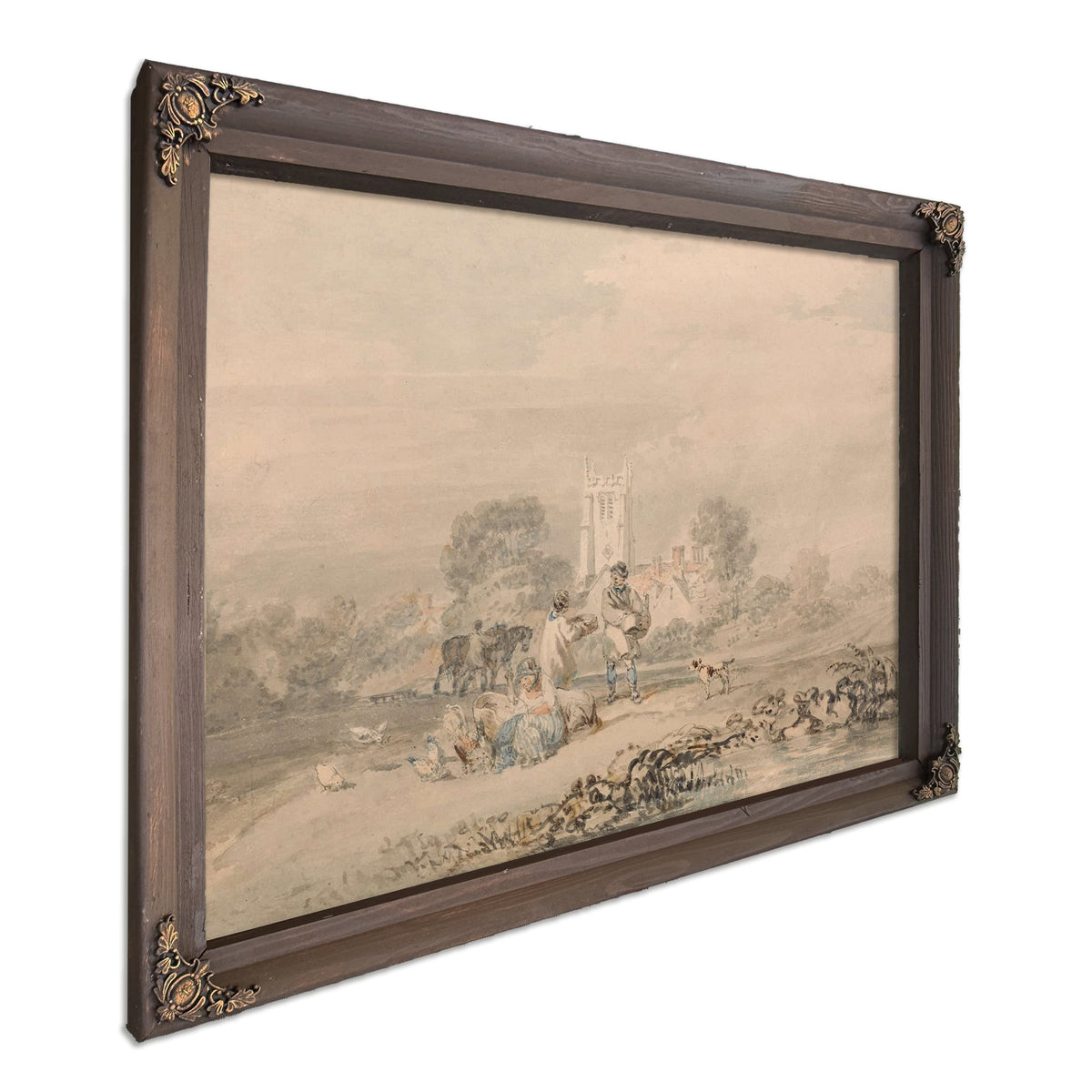 Autumn Sowing Of The Grain by Joseph Mallord William Turner