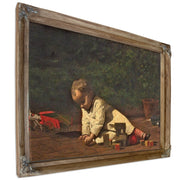 Baby At Play By Thomas Eakins