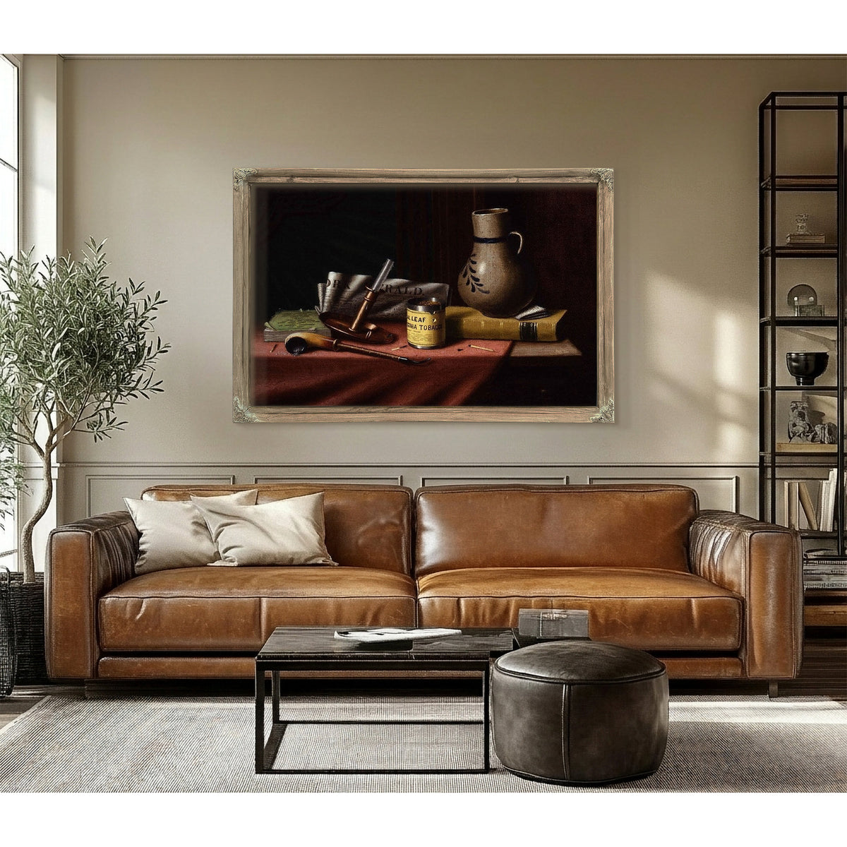 Bachelor's Table By William Michael Harnett