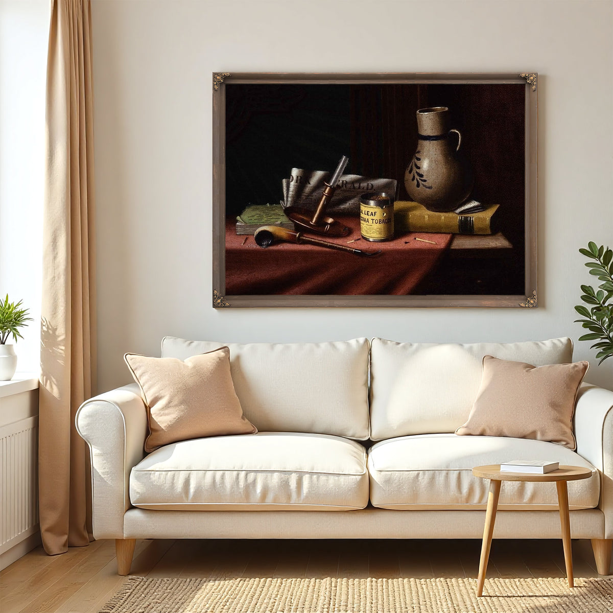 Bachelor's Table By William Michael Harnett