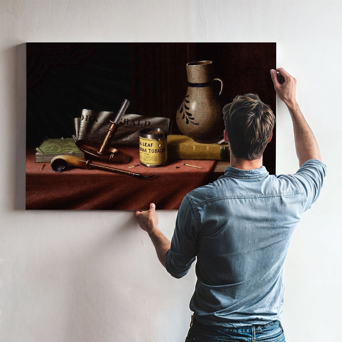 Bachelor's Table By William Michael Harnett