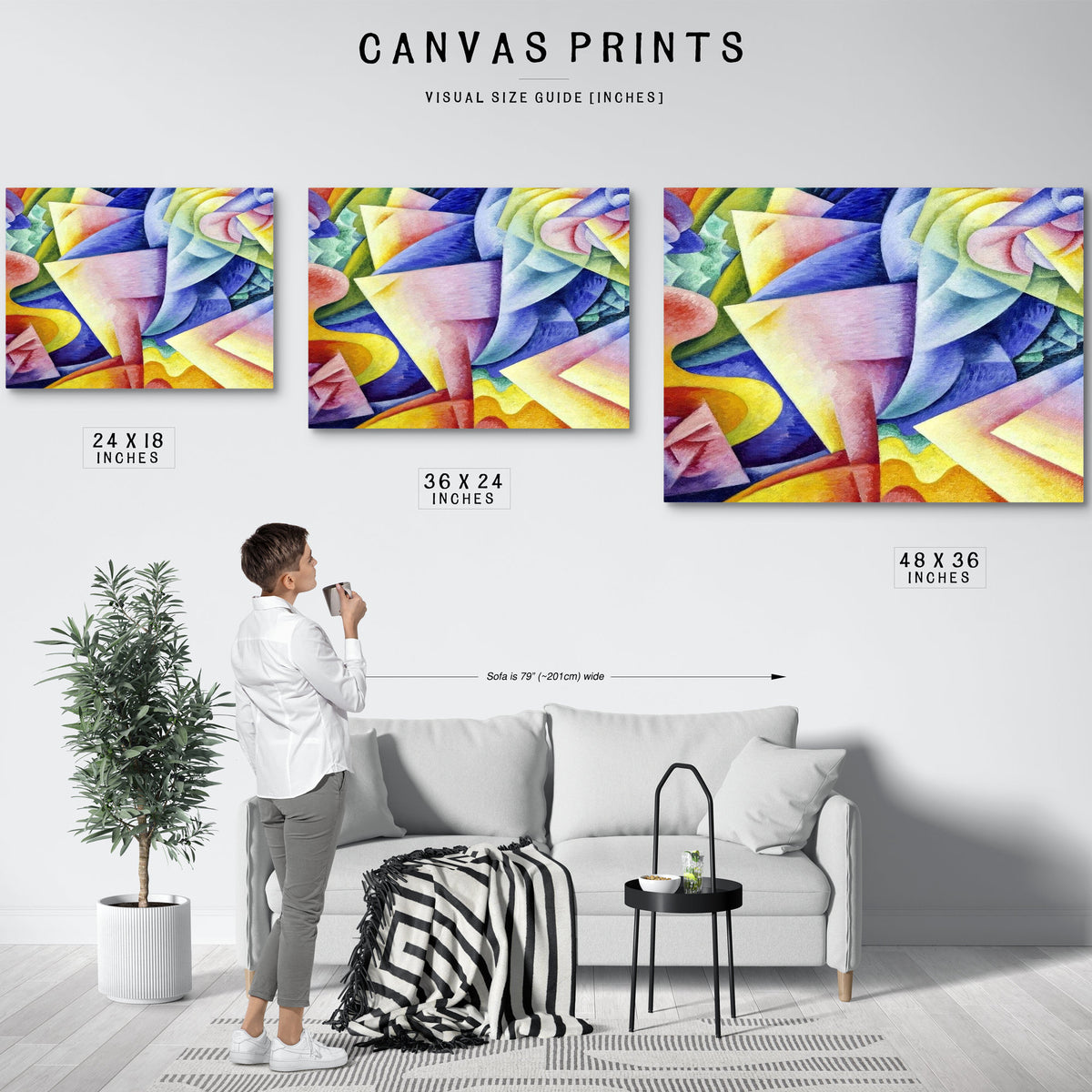 Ballerina Bow Sea Painting Gino Severini Canvas Art