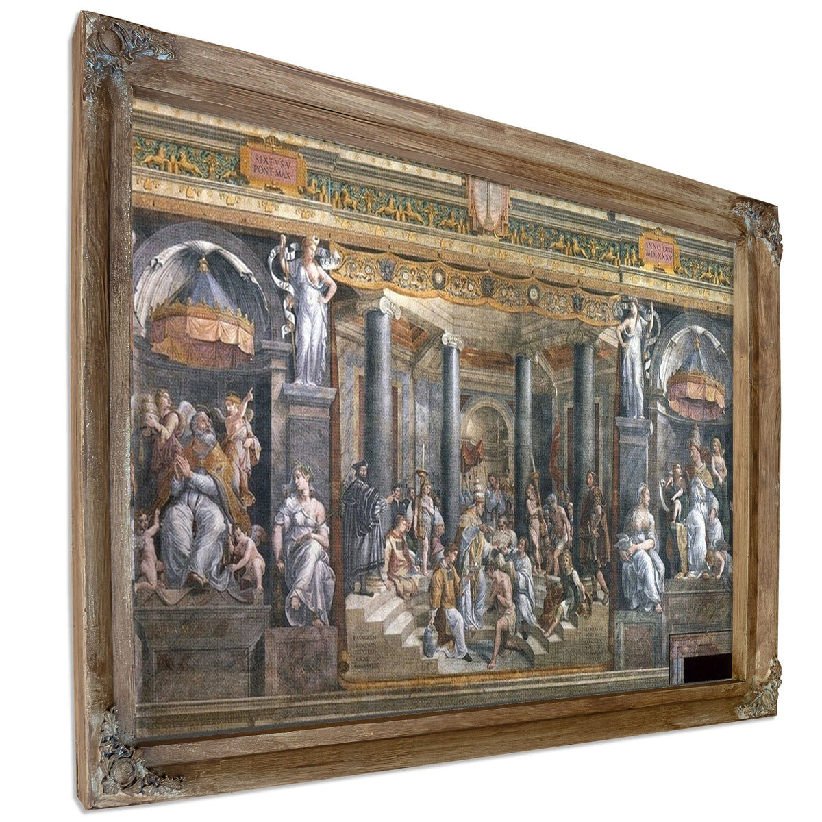 Baptism Of Constantine By Raphael