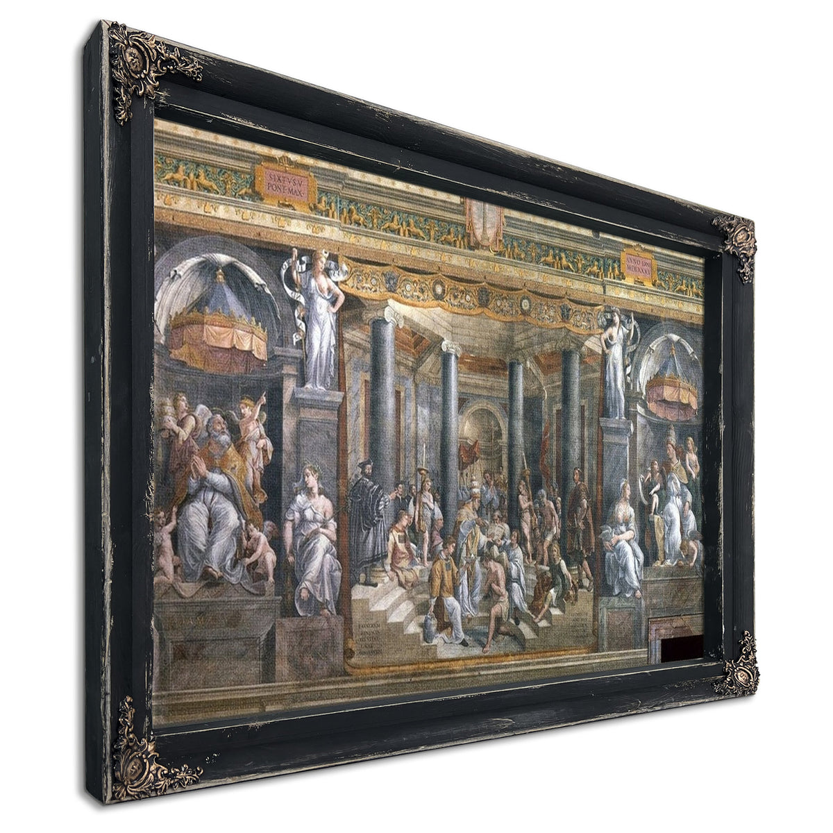 Baptism Of Constantine By Raphael