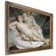 Bathers Or Two Nude Women By Jean Desire Gustave Courbet