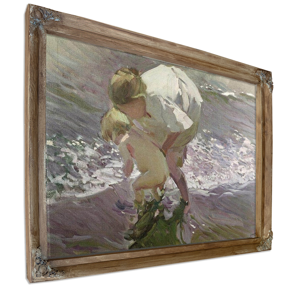 Bathing On The Beach By Joaquin Sorolla Y Bastida