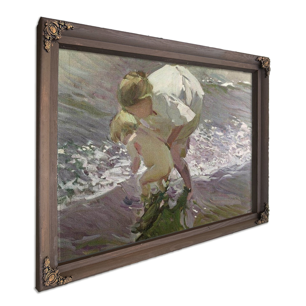 Bathing On The Beach By Joaquin Sorolla Y Bastida