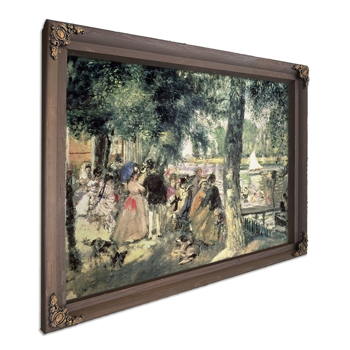 Bathing On The Seine Or, La Grenouillere, By Pierre Auguste Renoir