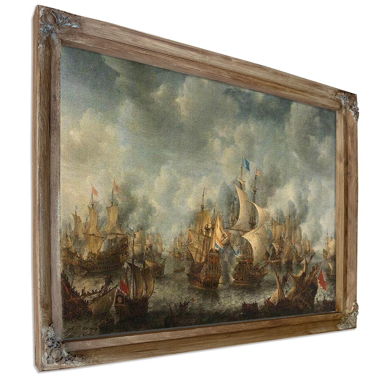 Battle Of Scheveningen By Jan Abrahamsz Beerstraten