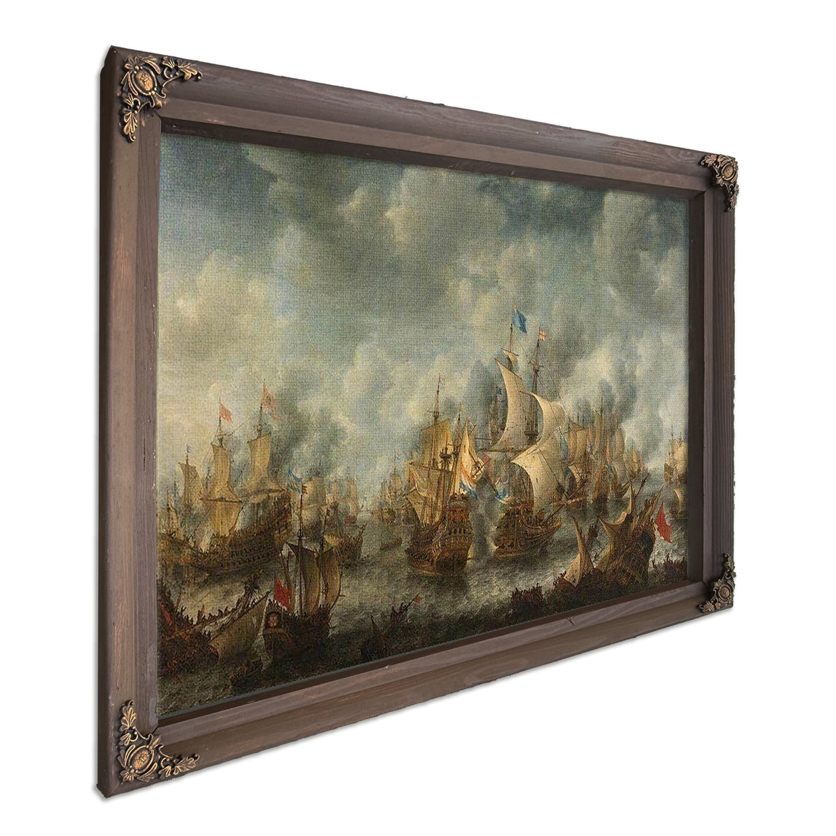Battle Of Scheveningen By Jan Abrahamsz Beerstraten