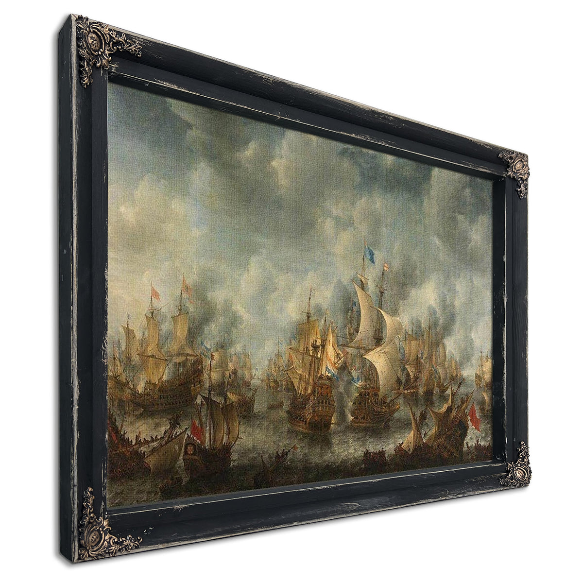 Battle Of Scheveningen By Jan Abrahamsz Beerstraten