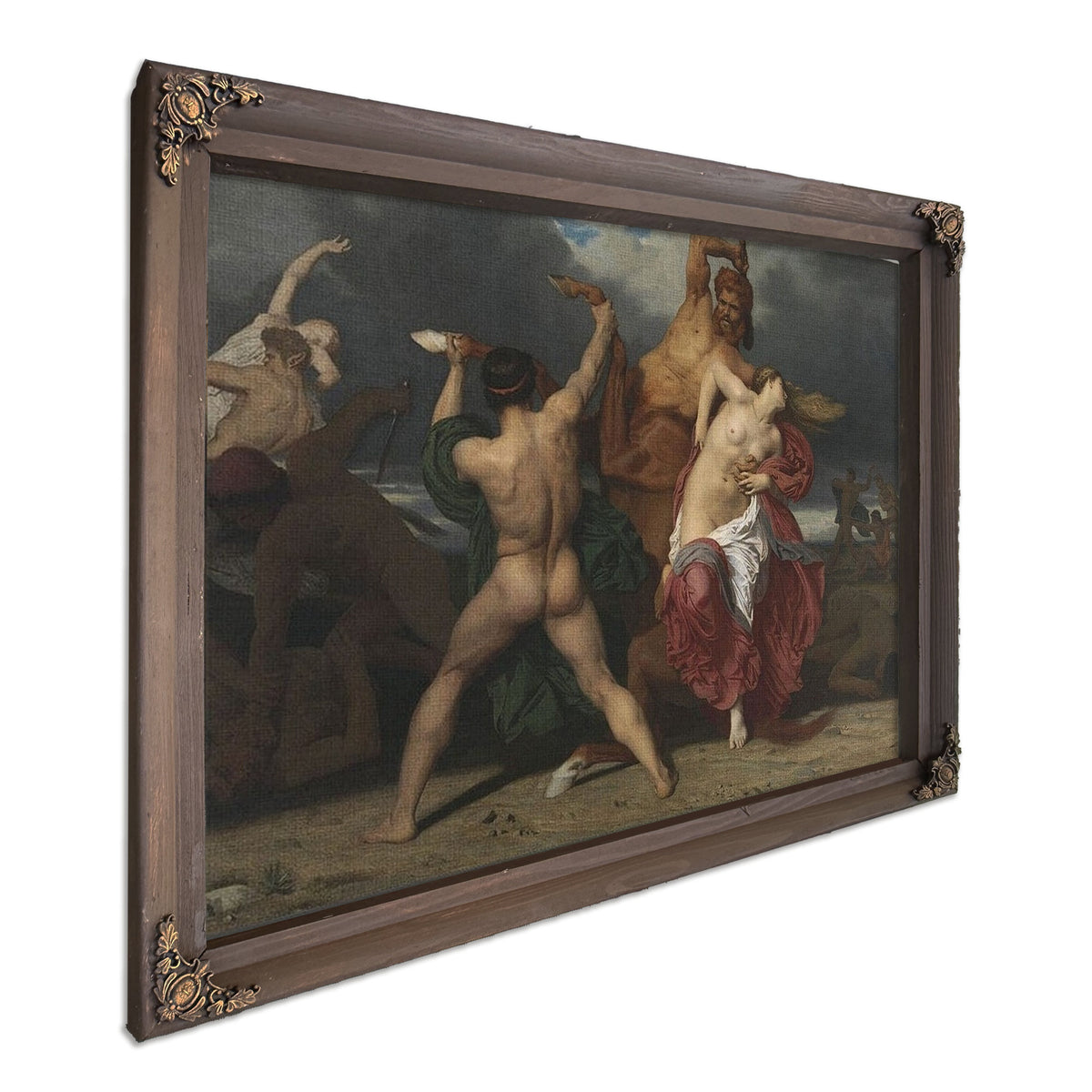 Battle Of The Centaurs And The Lapithae (Bataille Des Centaures Contre Les Lapithes) By William Adolphe Bouguereau