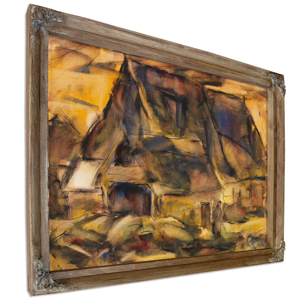Bauernhaus In Holstein by Christian Rohlfs