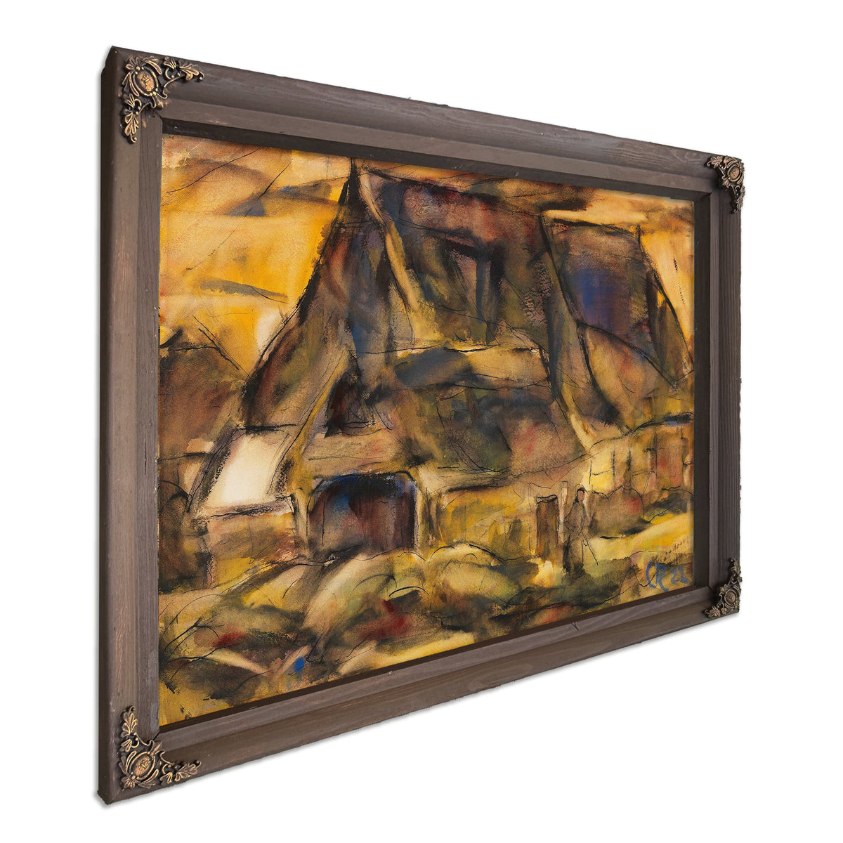 Bauernhaus In Holstein by Christian Rohlfs