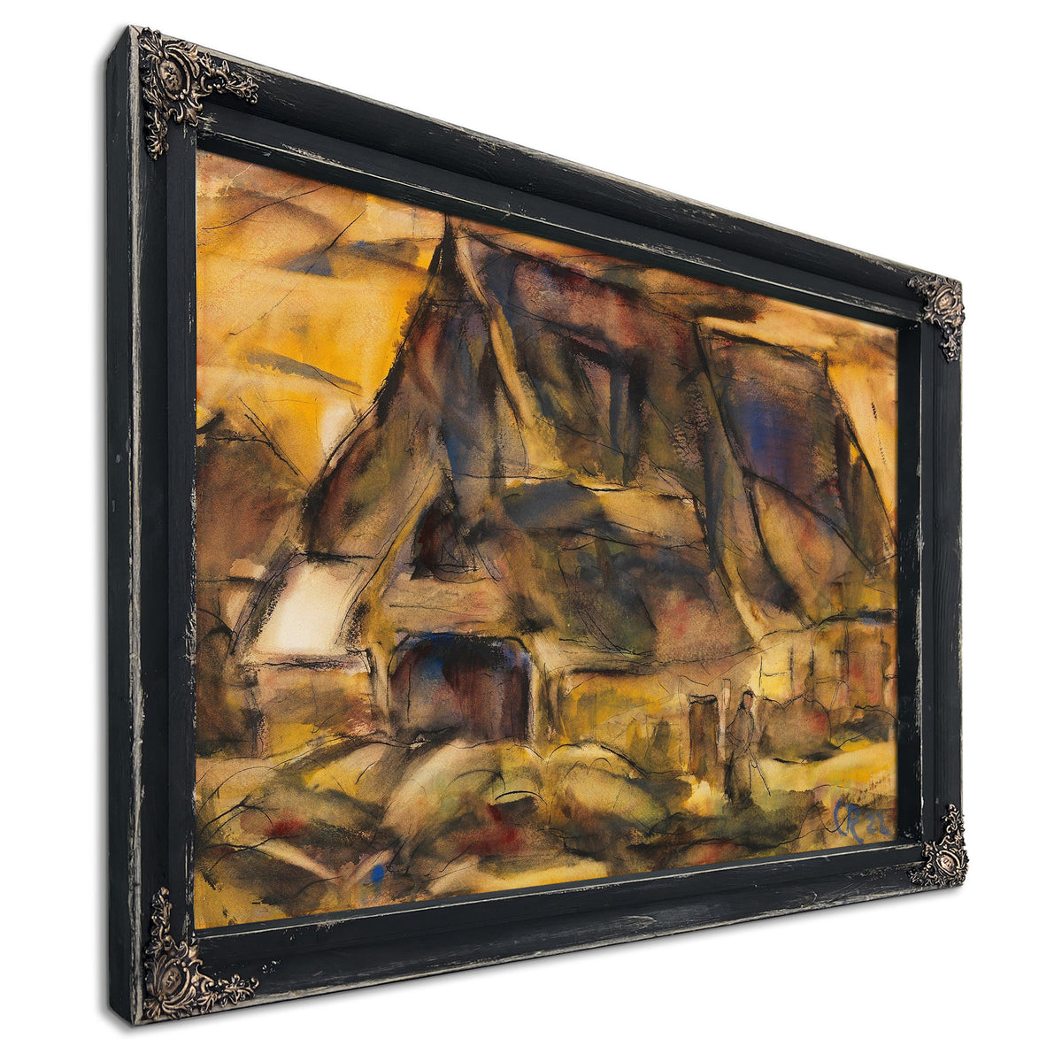 Bauernhaus In Holstein by Christian Rohlfs
