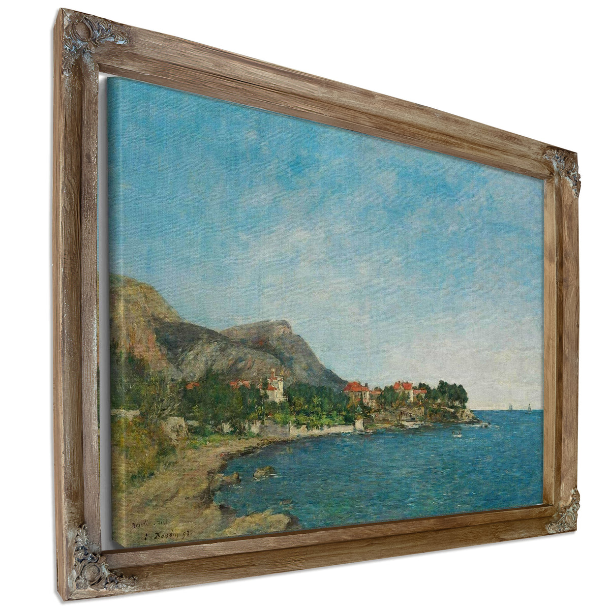 Beaulieu The Bay Of Fourmis by Eugene Boudin