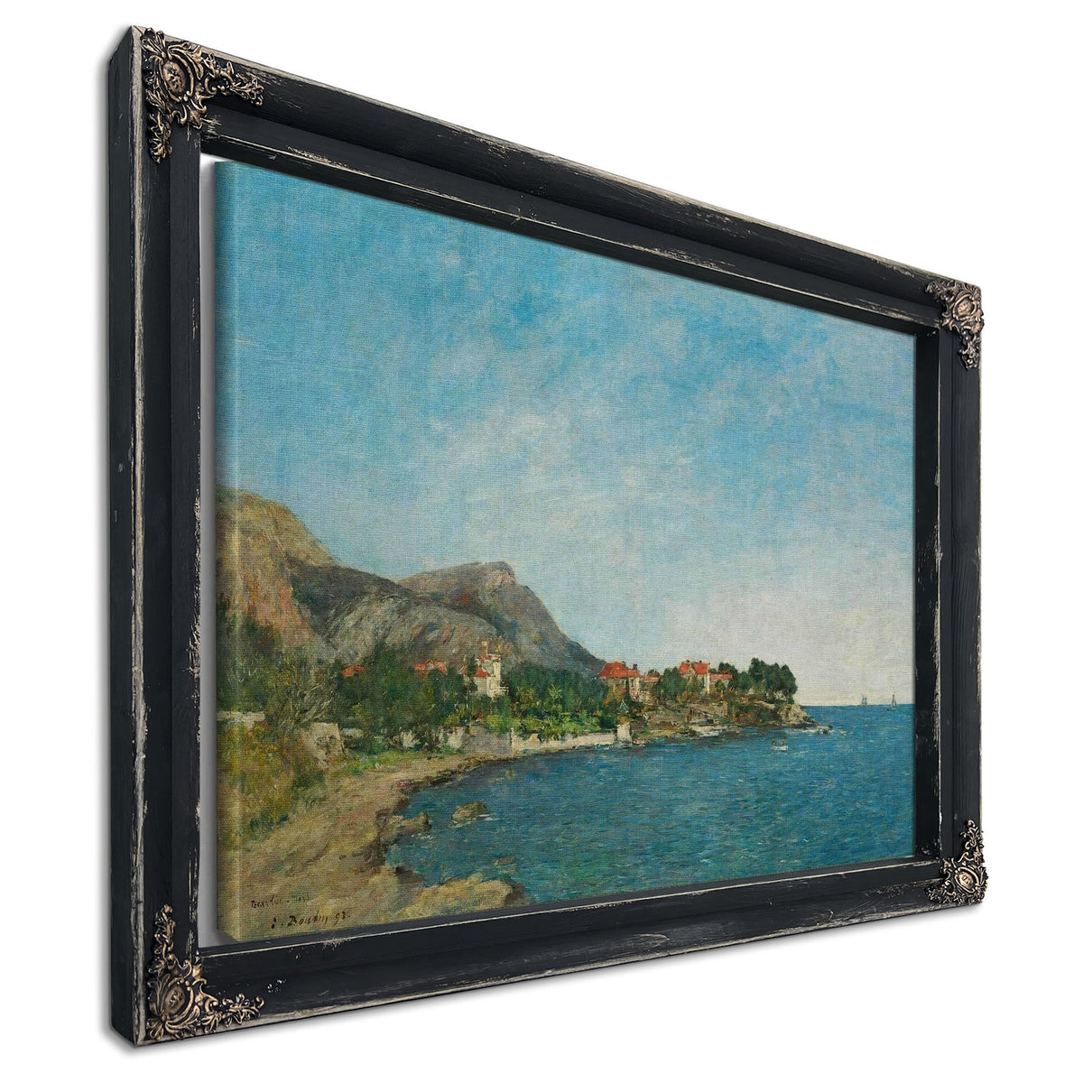Beaulieu The Bay Of Fourmis by Eugene Boudin