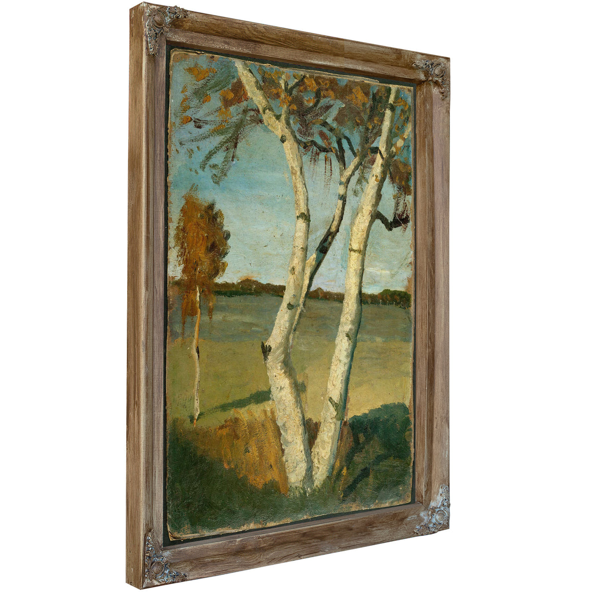Birch Tree In A Landscape by Paula Modersohn Becker