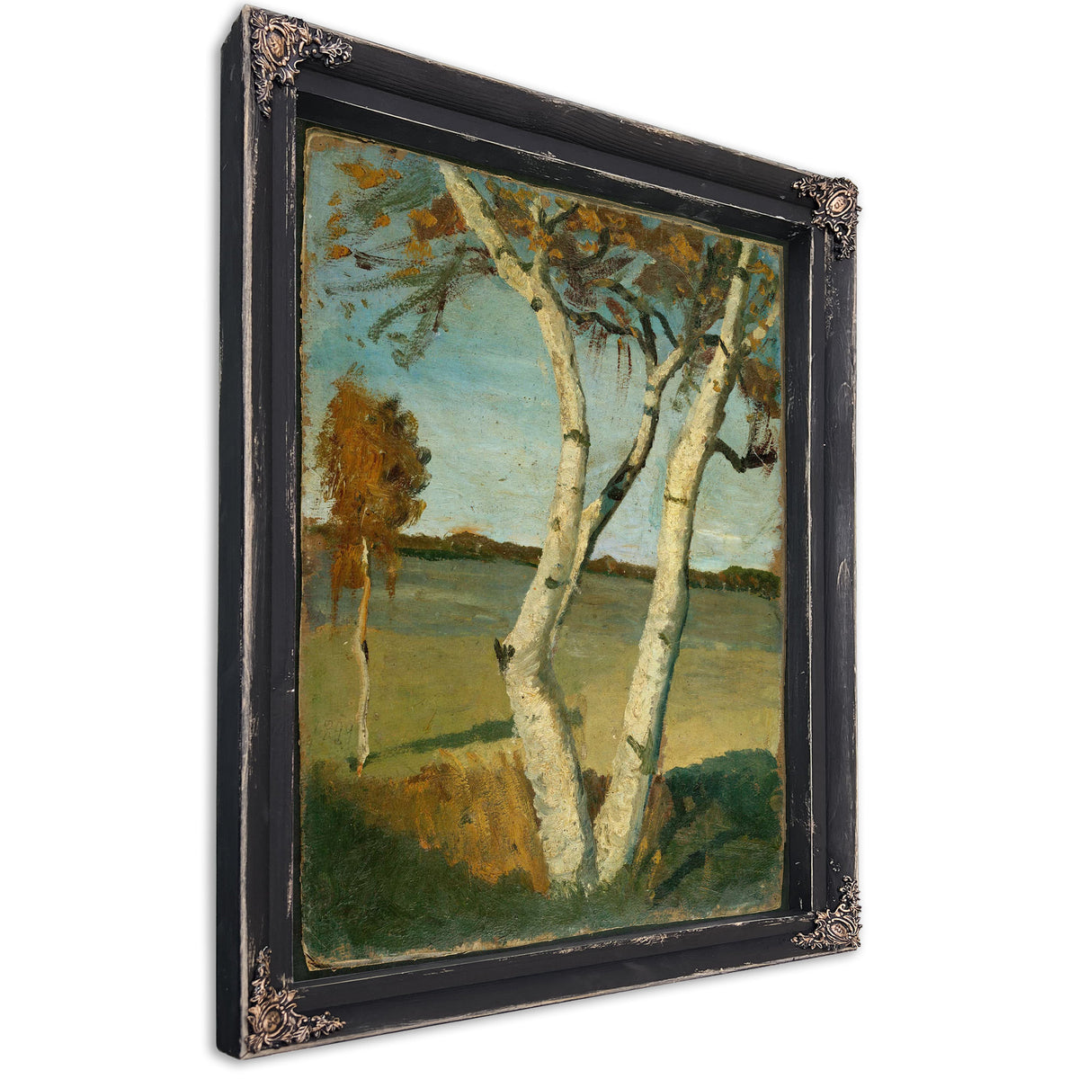 Birch Tree In A Landscape by Paula Modersohn Becker